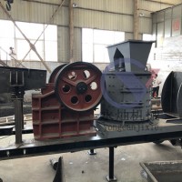 移动式破碎站 建筑垃圾破碎用轮胎式移动破碎车