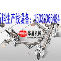 郑州华昌机械制造独特优势矿石制砂生产线用砂石料设备