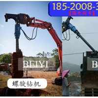 小型挖机高品质螺旋钻机