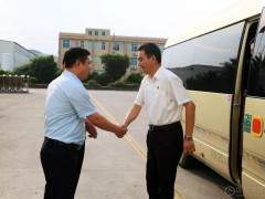 韶关市委书记李红军等领导一行莅临磊蒙机械考察调研