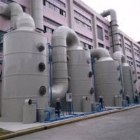 PP喷淋塔、洗涤塔，湿式除尘器，喷淋式除尘器，洗涤式除尘器，净化塔