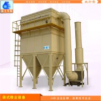 中央袋式脉冲除尘器 锅炉熔炉烟尘烟气粉尘防爆型中央集尘净化设计定制