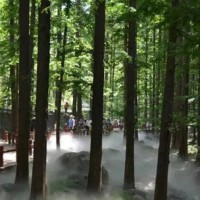 宏日雾之源HR-PWJ001喷雾降温设备 空气净化成套设备