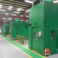 工业噪声治理 为广州约克生产线大型设备提供降噪工程 噪音处理 隔声 隔音 吸声 减振 振动控制