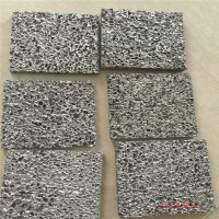 盐颗粒泡沫铝 净水器防水过滤泡沫铝圆柱 工厂机房机器设备消音降噪