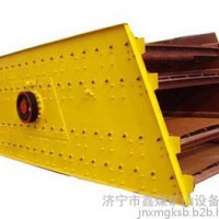 YA型圆振动筛     结构先进、采用块偏心作为激振力，激振力强、电耗低、噪音小