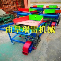 粮食振动筛 种子过筛去杂筛选机玉米大豆小麦两用风选机小型粮食风选机多功能粮食震动筛
