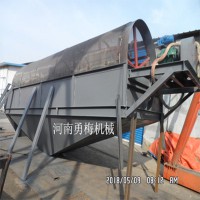 复合肥滚筒筛 带拍打装置滚筒筛砂机 小型滚筒筛直销