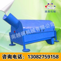 供应越振牌GSF150X4型木屑滚筒筛 颗粒滚筒筛茶叶滚筒筛锯末滚筒筛 筛分设备