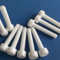 陶瓷螺钉,高品质螺钉,高品质 氧化铝陶瓷螺钉 M4*20（内六角,外六