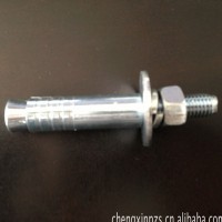 12*100电梯膨胀螺丝 彩锌膨胀螺丝 国标镀锌标准紧固件批发
